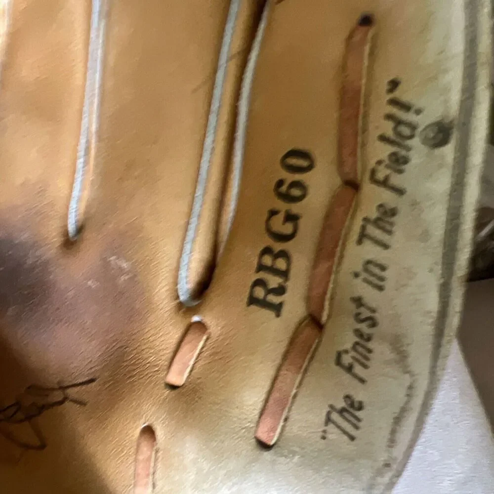 Rawlings RGB 60 Baseball Glove Left Hand Edge-U-Cated Heel-Hinged Tad